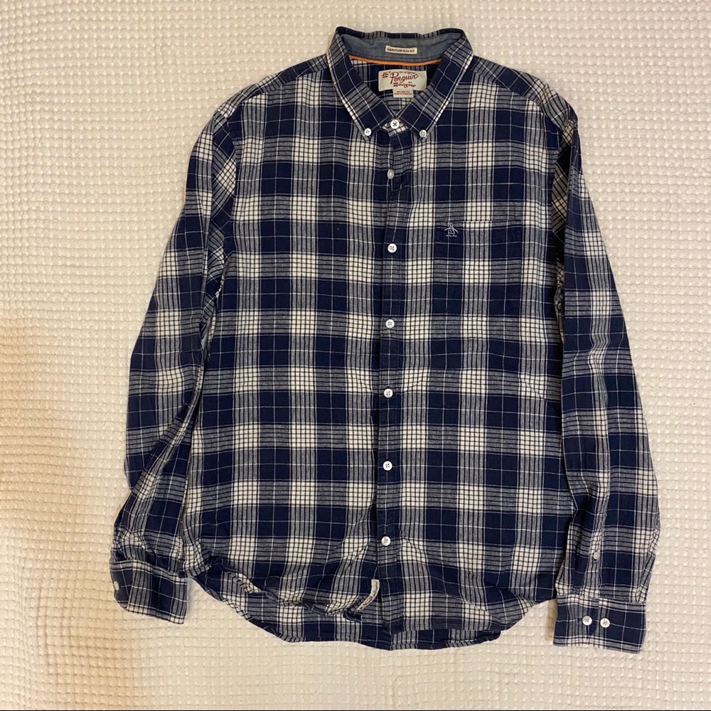 Penguin Plaid Shirt